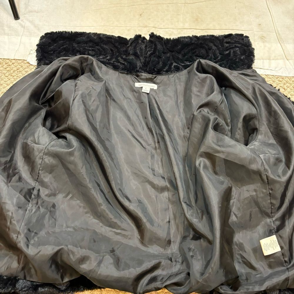Ladies John Paul Richard Velvet Rose Pattern Black‎ Jacket Size Large - Picture 7 of 13